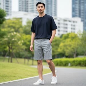 Tommy Bahama Men's Gray Flat Front Shorts